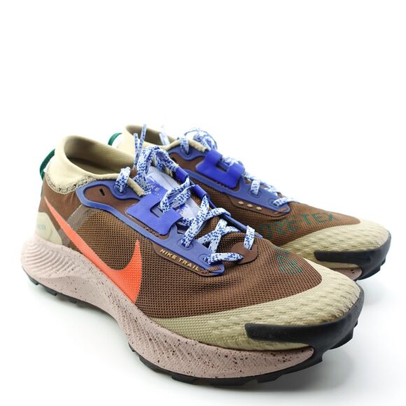 Nike Pegasus Trail 3 GTX Gore-Tex Cacao Wow Rush Orange DR0137-200 Men Size 15 - Picture 8 of 12